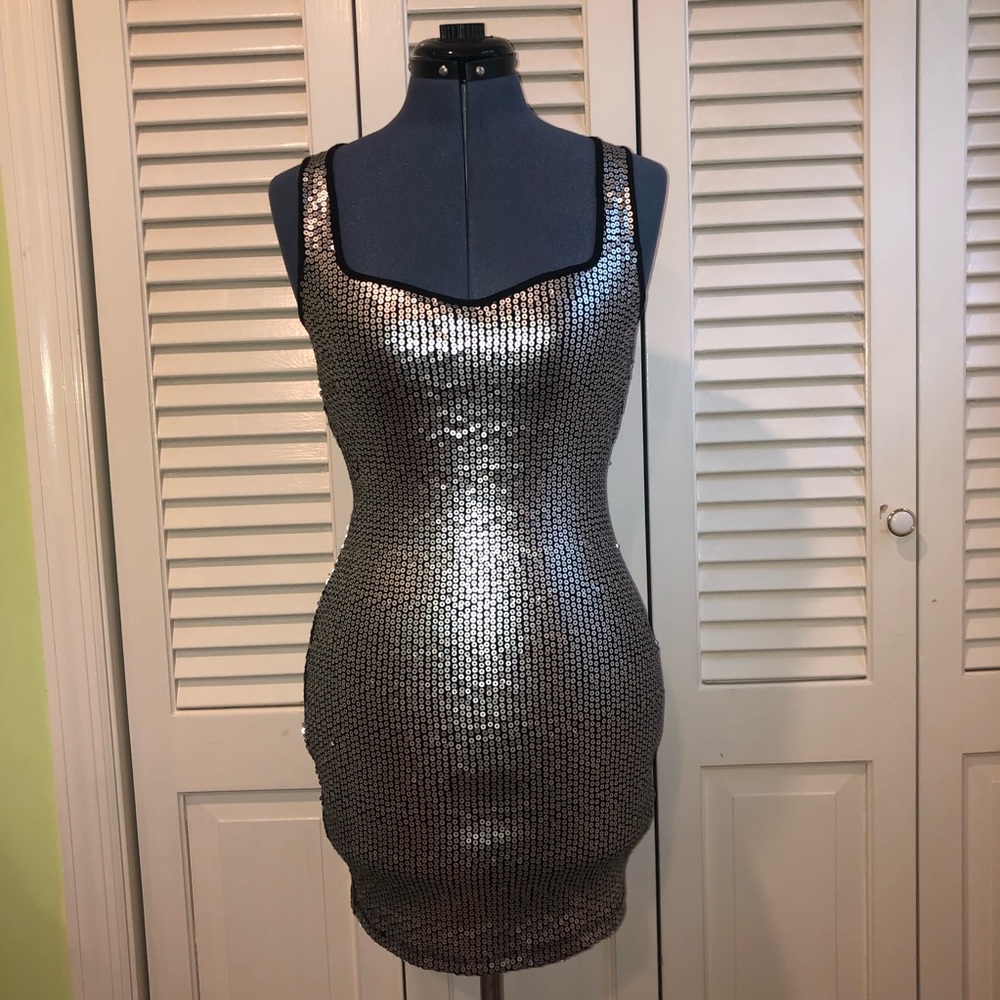 Material Girl Sequin Dress